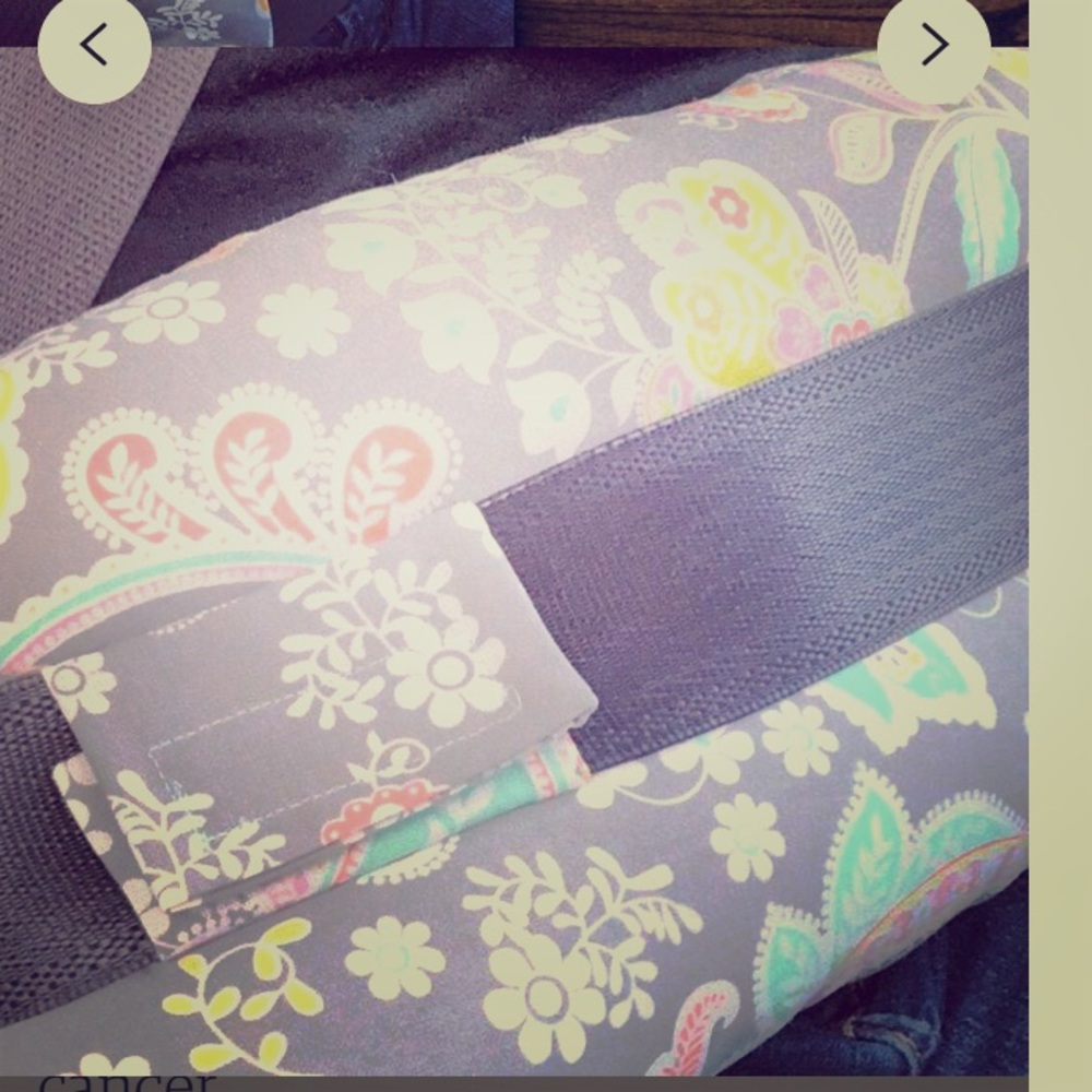 Seatbelt pillow post c-section, mastectomy